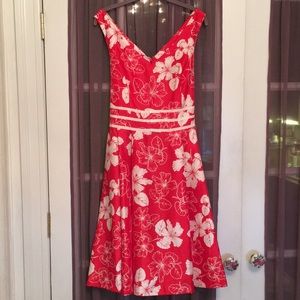 Red & White wonderful Summer frock